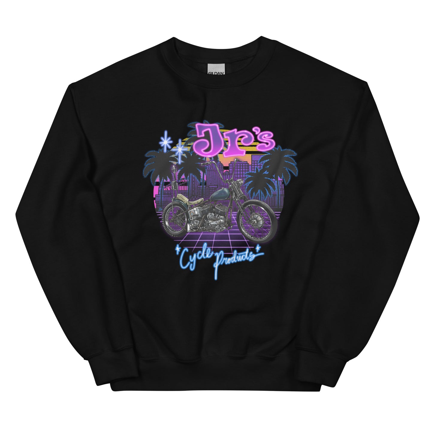 Neon Chopper Crew Neck