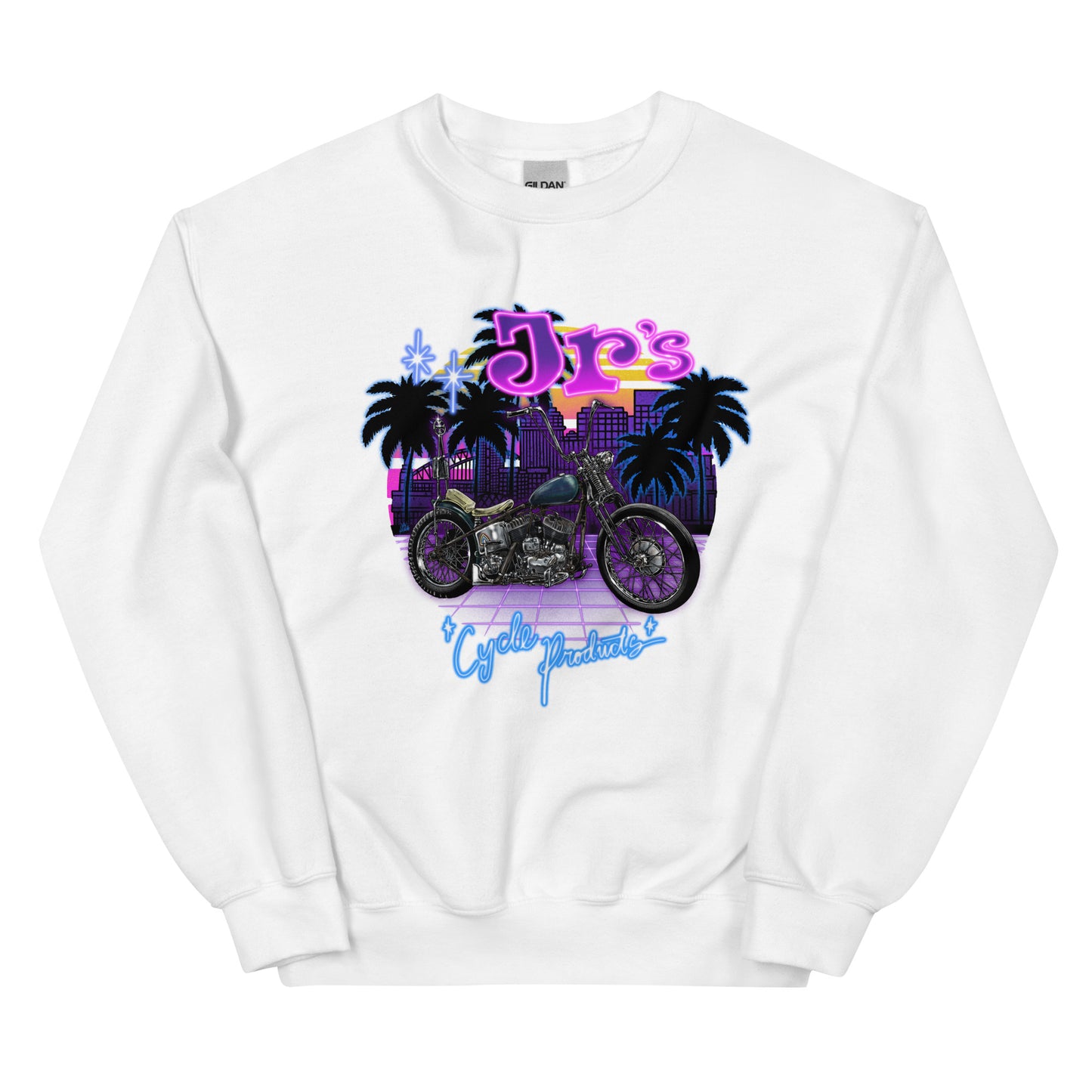 Neon Chopper Crew Neck