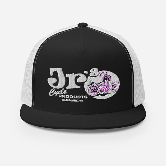 Jr's Embroidered Trucker Cap